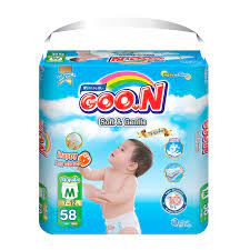 Bỉm Goon dán,quần M58,L52,XL50,XXL48