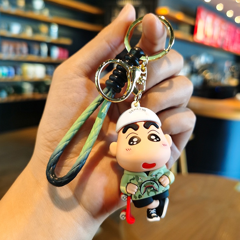 Móc Khóa Hình Búp Bê Cậu Bé Bút Chì Dễ Thương