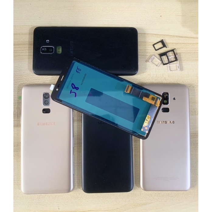Combo Màn Hình + Bộ Vỏ Sườn  SAMSUNG J8 2018 (J810) ZIN HÀNG CAO CẤP ( Tặng khay Sim )