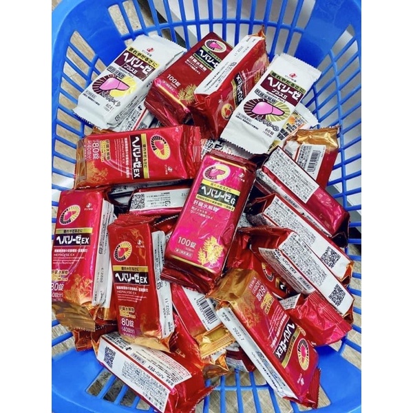 Túi gói bổ gan trắng/đỏ EX/G Hepalyse 60/80/100 viên - NHẬT BẢN - Hàng - AuTH - Jp - Osaka