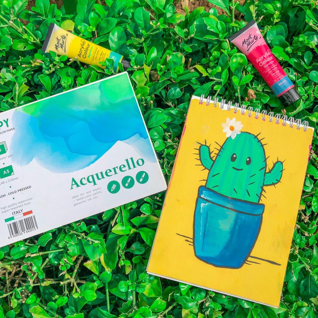 Sổ Vẽ Happy Artist 300gsm - 15 tờ (khổ chuẩn)