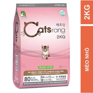 Thức ăn hạt cho mèo nhỏ catsrang kitten
