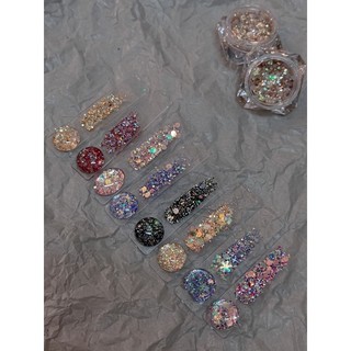 Set Nhũ 8 hũ Daily ẩn móng