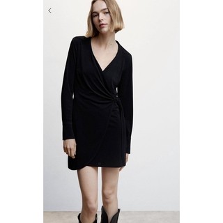 Đầm Wrap buộc nơ eo xuất dư xịn