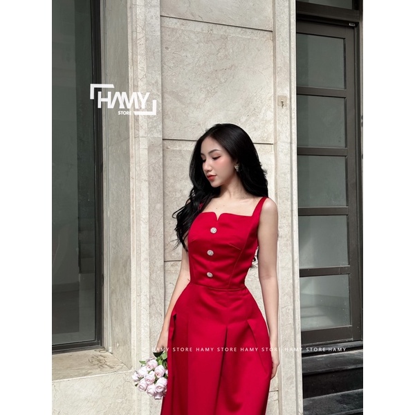 Đầm Dây Nút Công Chúa