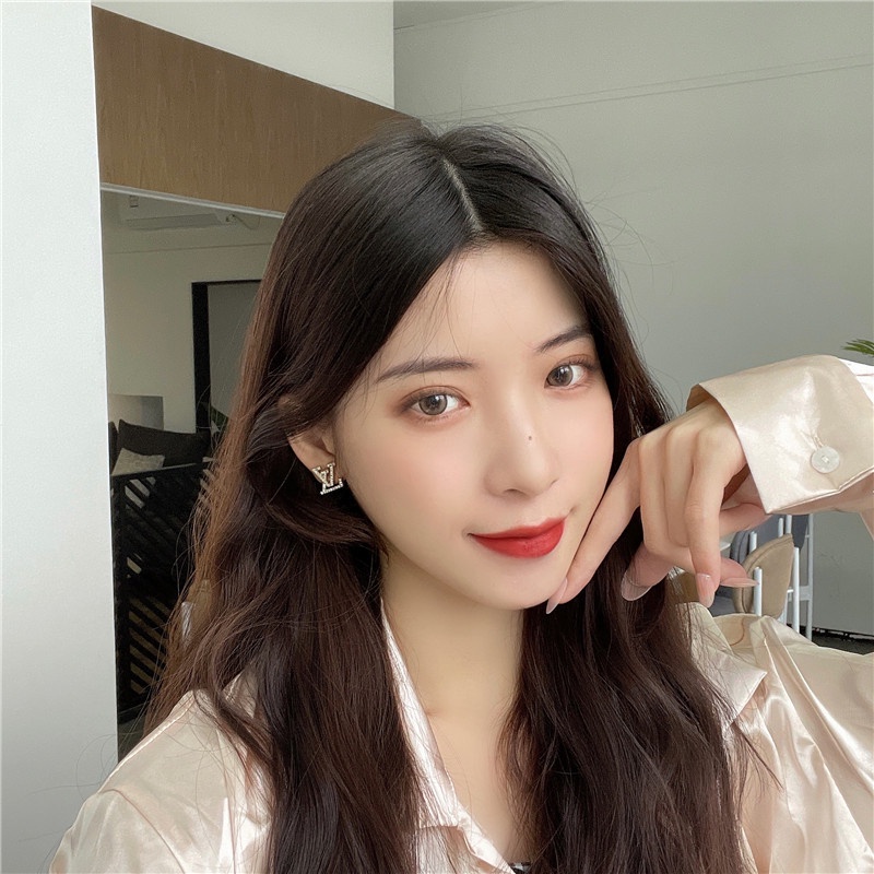 Bông Tai Mạ Bạc 925 Thiết Kế Xinh Xắn Thời Trang Cho Nữ