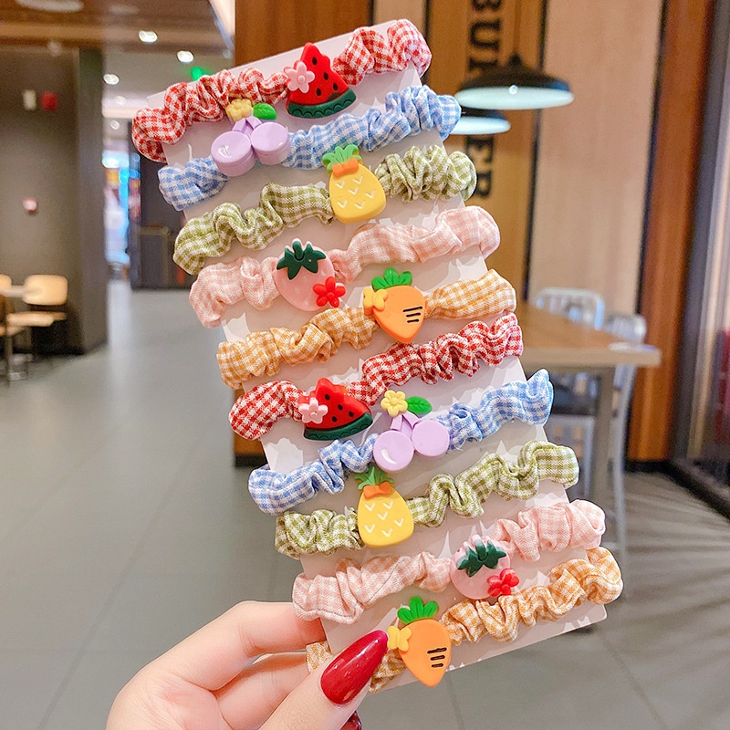 Sét dây cột tóc siêu chắc cho bé lại không quấn tóc đau