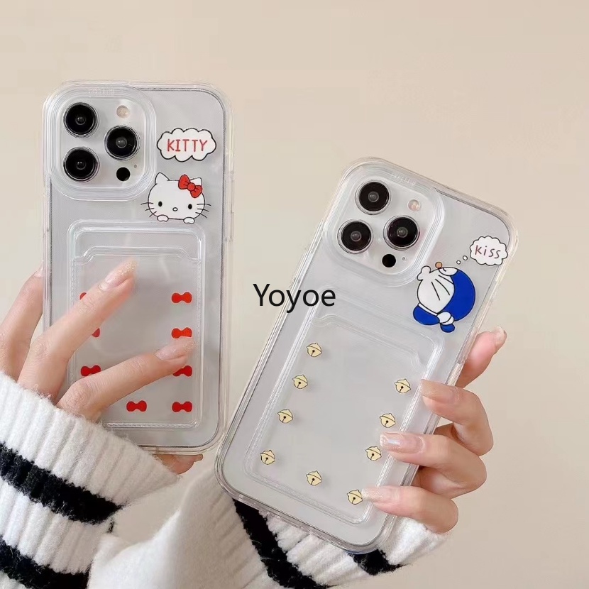 Ốp Điện Thoại Silicon Trong Suốt Chống Sốc 3 Trong 1 Cho Iphone14 Plus 14 13 12 11 Pro Max X Xs Xr Se 7 8 Plus