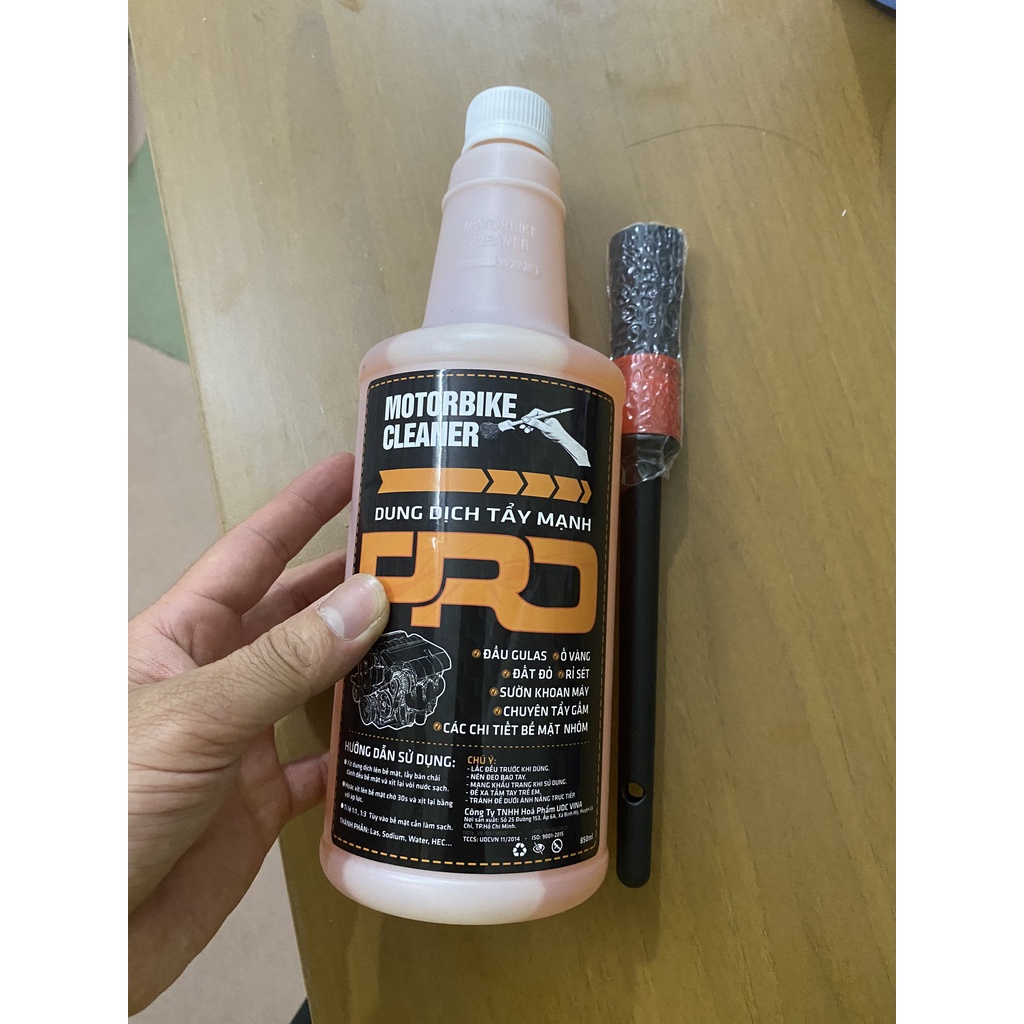 Combo Mortobike cleaner motobike clean - Vệ Sinh Đa năng - Tẩy Nhôm Tặ