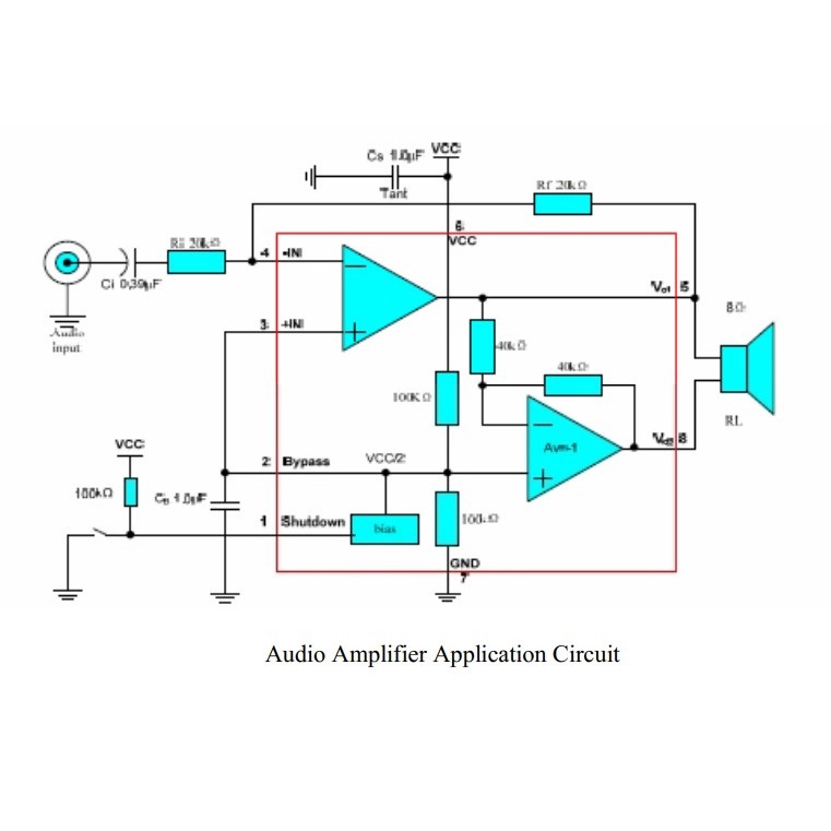 MD8002A Audio Power Amplifer SOP-8