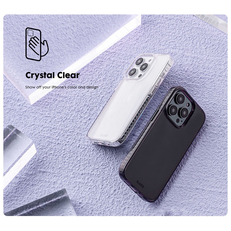 Ốp LAUT Huex Crystal dành cho iPhone 14/ 14 Plus/ 15 Plus/ 14 Pro/ 14 Pro Max - Hàng chính hãng