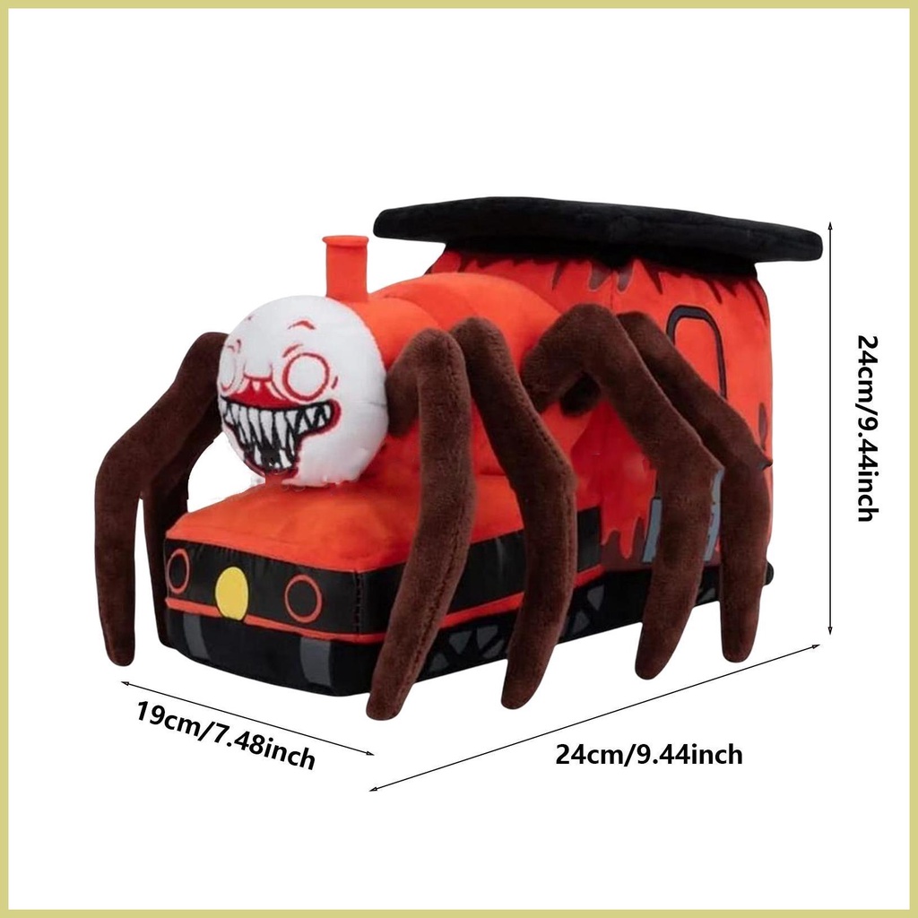 Thú Nhồi Bông Hình Nhân Vật Charles Train Hoạt Hình 24cm Choo-Choo Charles