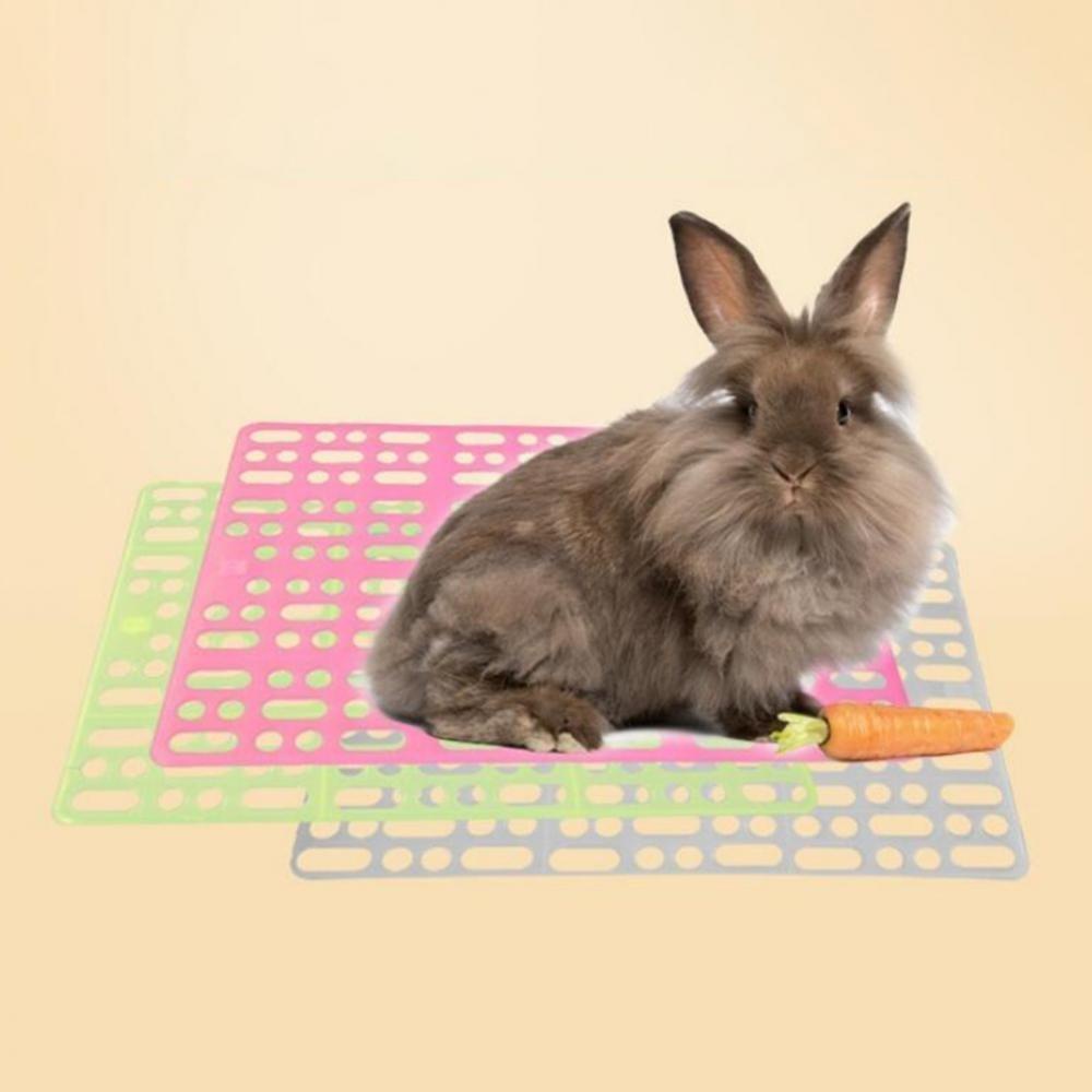 Thảm Lót Sàn Chống Trượt Hình Chữ Nhật Nhiều Màu Sắc Cho Thỏ / Heo / Chinchilla / Guinea