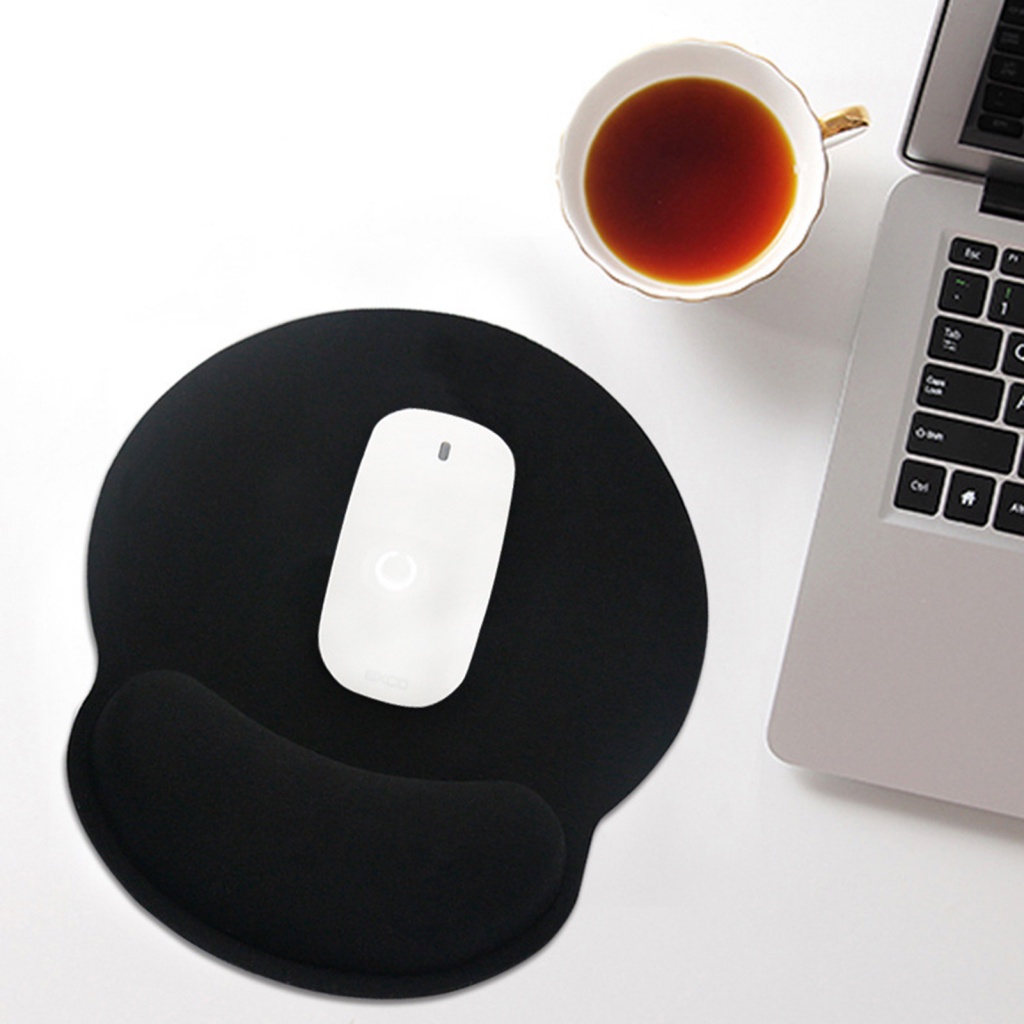 1 Bộ Đệm Cổ Tay Bằng Cao Su Siêu Mềm Thoáng Khí Chống Mài Mòn Chống Thấm Nước Thiết Kế Hình Hoa Hướng Dương Kèm Bàn Phím Cho Văn Phòng