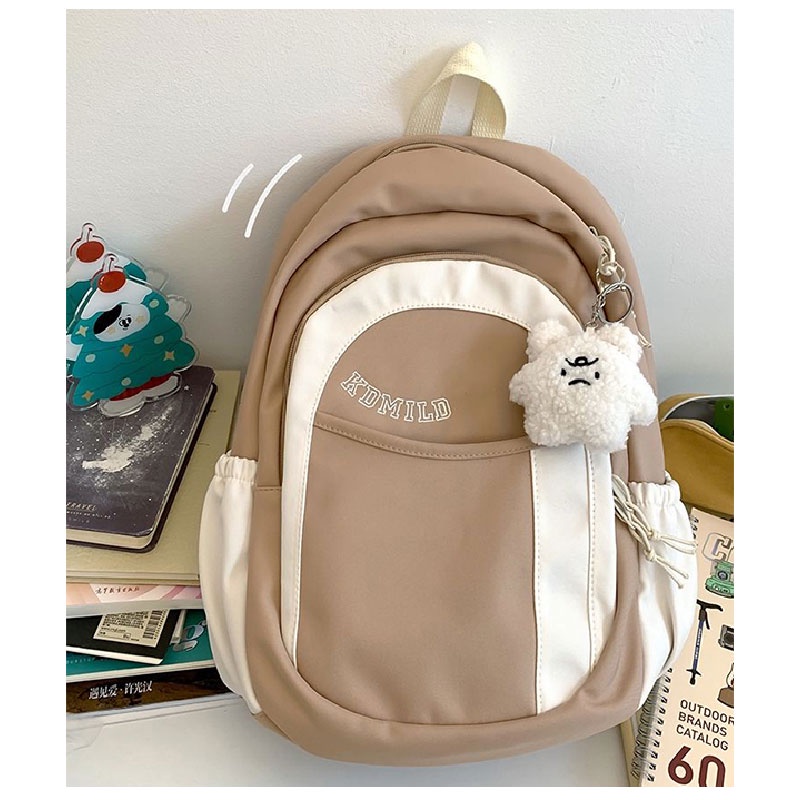 Bololo Balo Cỡ Lớn Thiết Kế Đơn Giản Phong Cách Harajuku Nhật Bản Cho Nữ