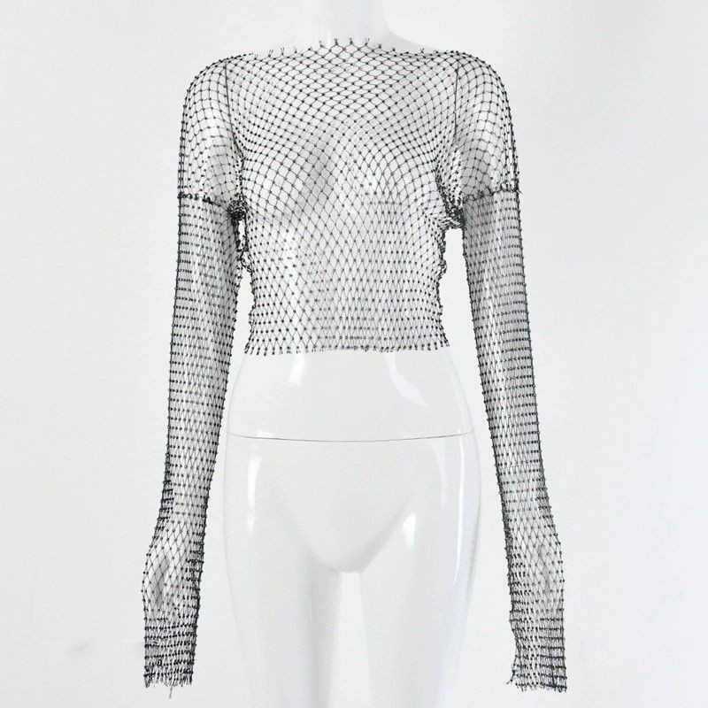 Áo lưới tán đá - Hàng Quảng Châu