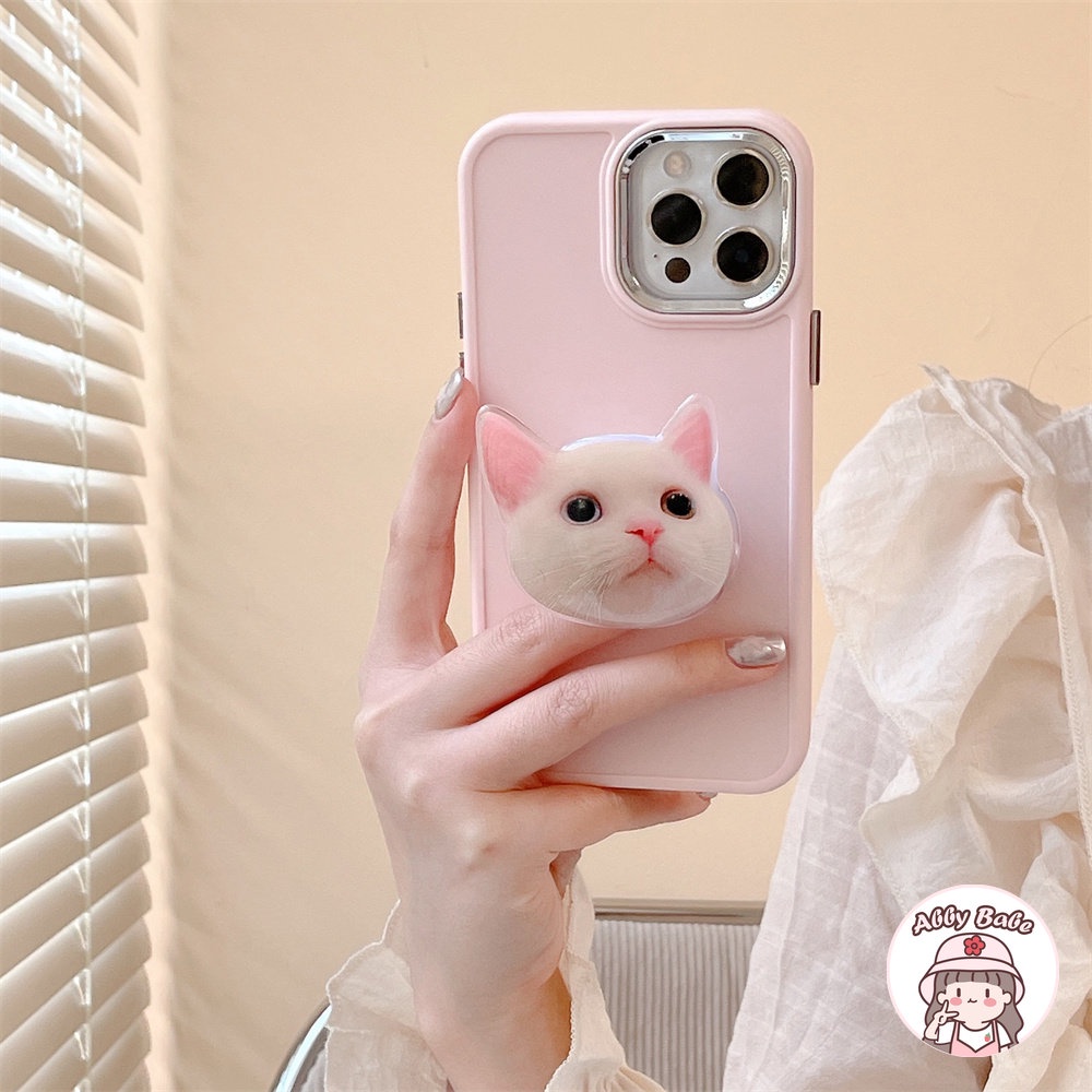 Ốp Điện Thoại TPU Dẻo Họa Tiết Hoạt Hình Hello Kitty Kèm Giá Đỡ Kim Loại Chống Mồ Hôi Cho IPhone 14 Pro Max 13 12 11 Pro Max