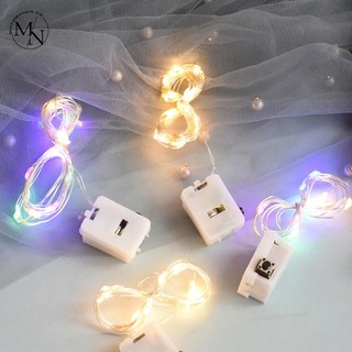 Đèn LED đom đóm dài 1m/2m tùy chọn kèm theo pin