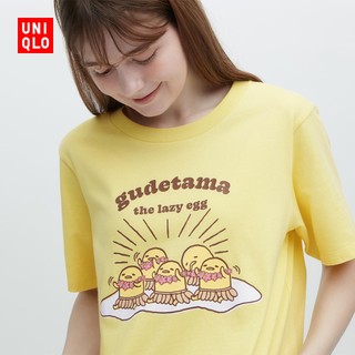 Uniqlo Áo Thun Ngắn Tay In Hình SANRIO Thời Trang Dành Cho Nữ 458625 Đồng Hồ Đeo Tay UNIQLO Cao Cấp
