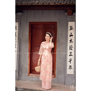 Quần áo dài lụa cao cấp - QADI001