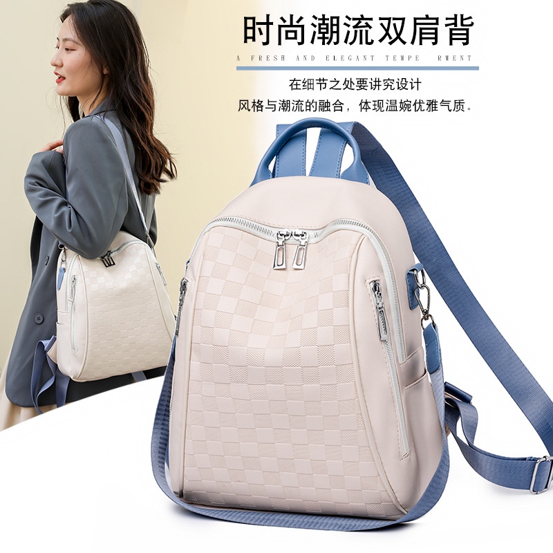 Ba Lô Du Lịch Sức Chứa Lớn Siêu Nhẹ Chống Thấm Nước Phong Cách Hàn Quốc Thời Trang Cho Nữ