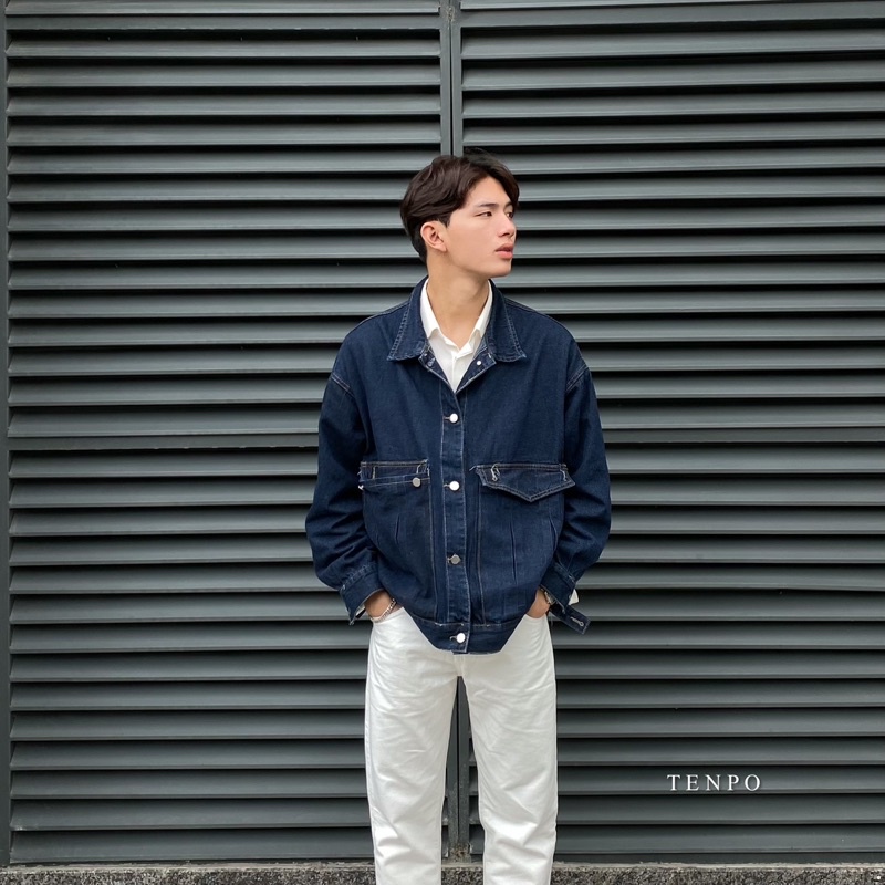 Áo Khoác Bò Form Rộng Unisex | Denim Jacket