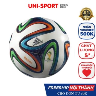 Quả bóng đá WC 2014 Brazil Size 4+ 5, bóng đá đúc WC mẫu mới nhất + Tặng kim bơm, túi lưới Bảo Hành Da 12 Tháng
