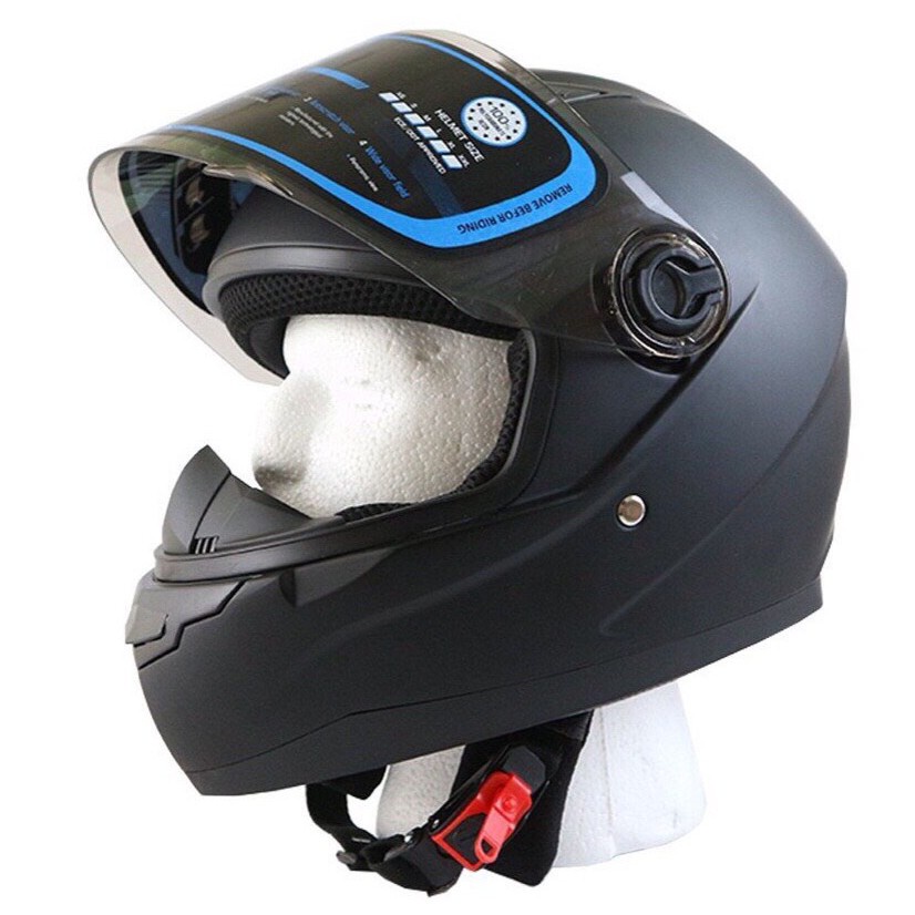Mũ bảo hiểm Fullface BKtec BK31 Kính chống lóa  -Vòng đầu 57-59cm - Bảo hành 12 tháng - kính chống c