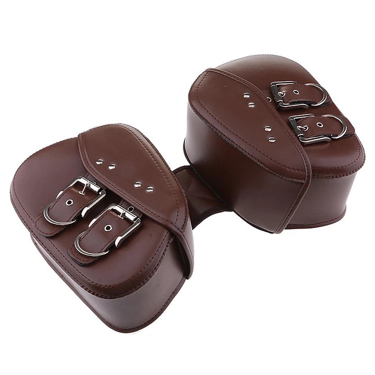 Cặp Túi 27cm Đuôi Xe Máy Chống Nước cho xe Moto bằng da PU cao cấp