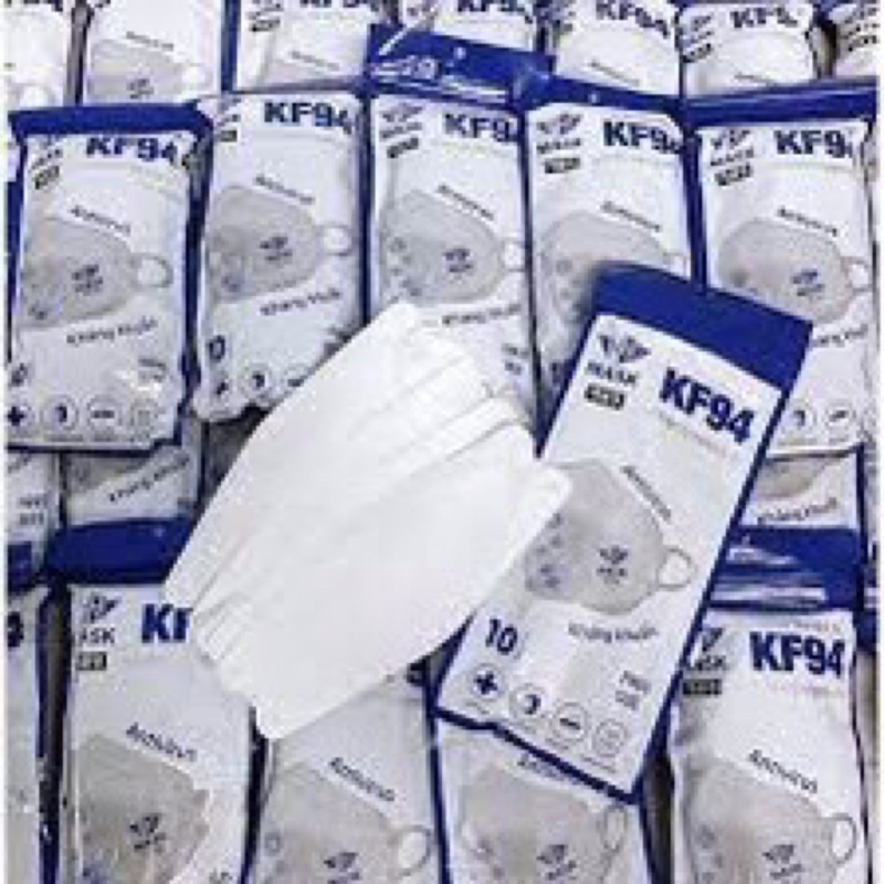 Thùng 300 Khẩu Trang Kf94 Huy Hoàng Mask 4 Lớp Kháng Khuẩn Chống Bụi
