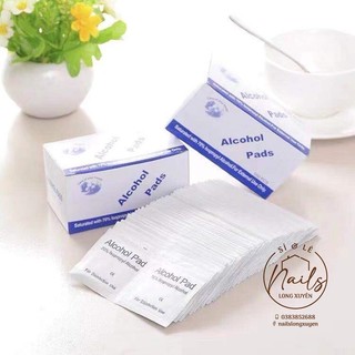 1 miếng bông tẩm cồn nail lẻ