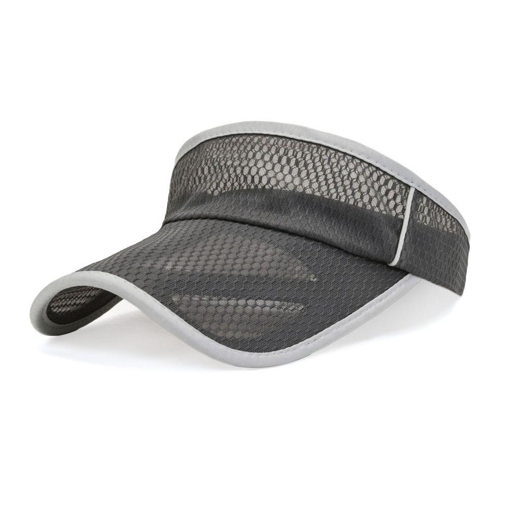 ME Mũ Rộng Vành Hở Chóp Phối Lưới Thoáng Khí Thời Trang Mùa Hè