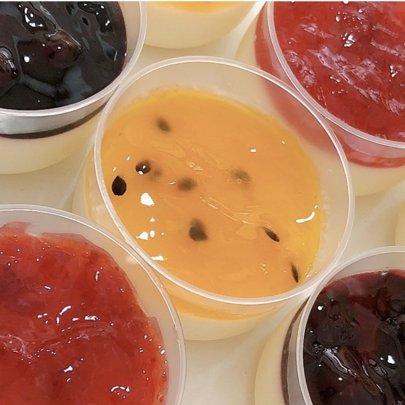 PANNA COTTA trái cây