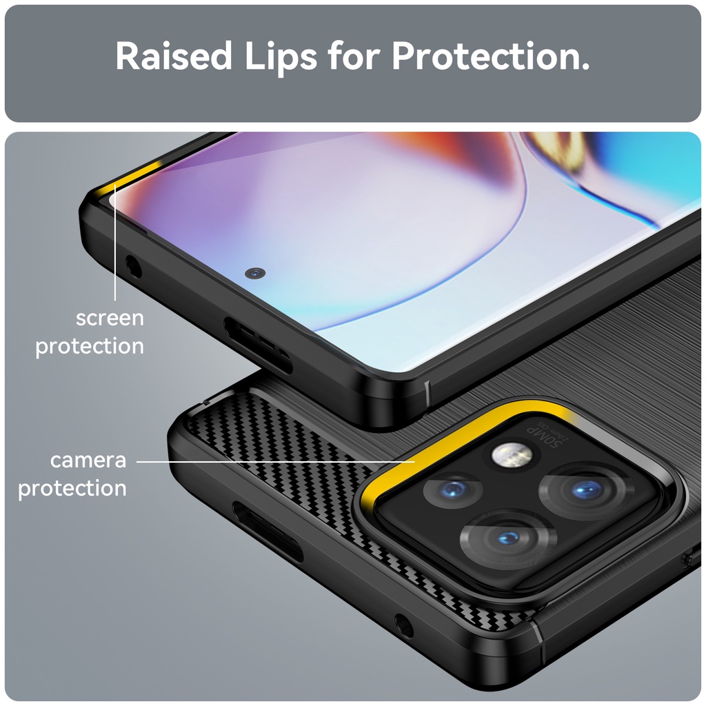 Ốp Lưng Điện Thoại Mềm Dành Cho Motorola Moto Edge + Plus 2023