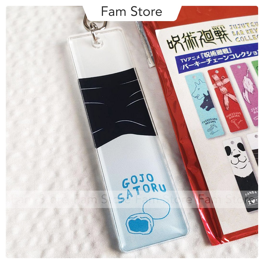Pack móc khóa - Jujutsu Kaisen Bar Key Chain Collection