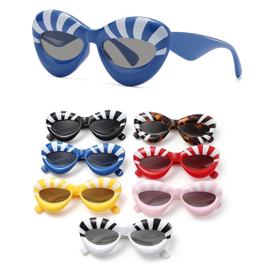 Kính Râm Oversized Chống Tia UV400 Bảo Vệ Môi