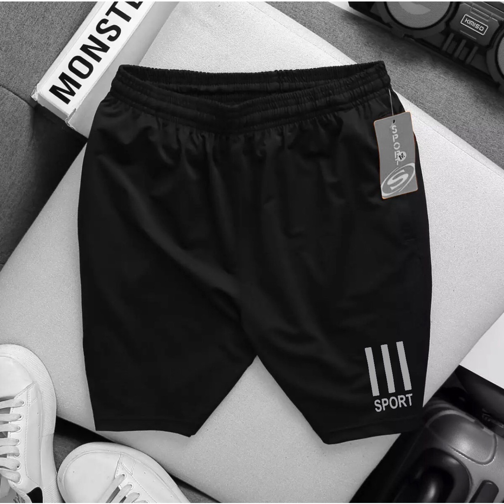 Quần Đùi Nam Mặc Nhà Sport Thể Thao Nam 2023 loại 1 Vải Siêu Mềm Mịn Co Giãn tốt form năng động shop thể thao Kute