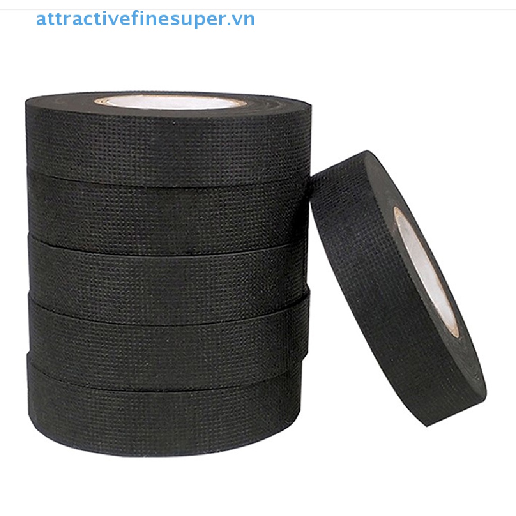 Cuộn Băng Keo Cách Nhiệt Chống Cháy Dài 15M Cho Dây Cáp Xe Hơi