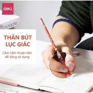 Bút Chì Gỗ 2B Deli ONE PIECE C021 (Giao Mẫu Ngẫu Nhiên)
