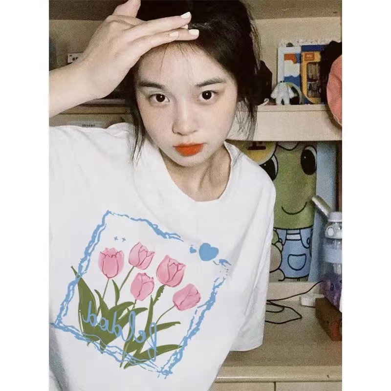 NRVP Áo Thun 100% Cotton Tay NgắN Plus Size 5XL