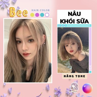 Thuốc nhuộm tóc màu NÂU KHÓI SỮA | Bee haircolor, Beehaircolor