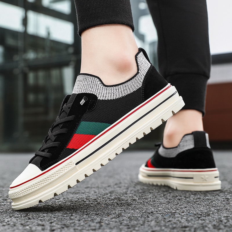 Giày Thể Thao Bằng Vải canvas Chống Trượt Thoáng Khí Thời Trang Mùa Hè Mới 2023 Dành Cho Nam