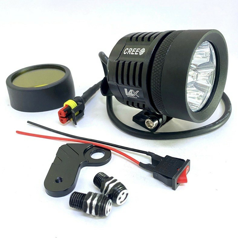 Đèn trợ sáng L4X CREE XML đủ phụ kiện