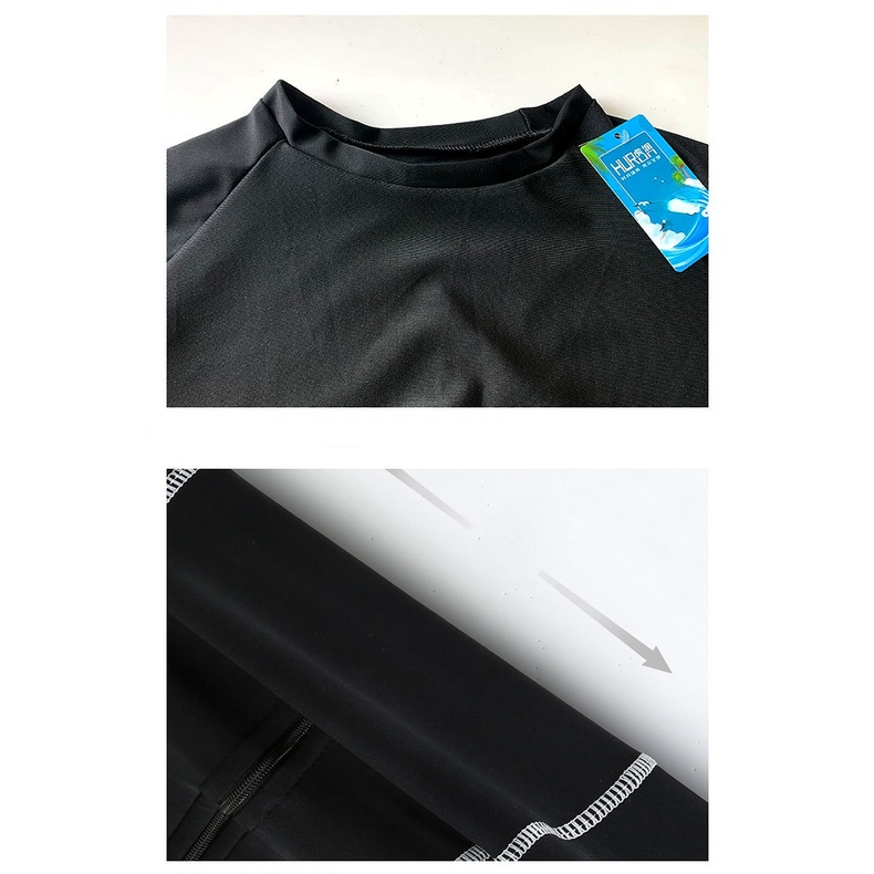 BBB Male Professional Swimsuit Men's Large Size Two Piece Separate Training Swimsuit