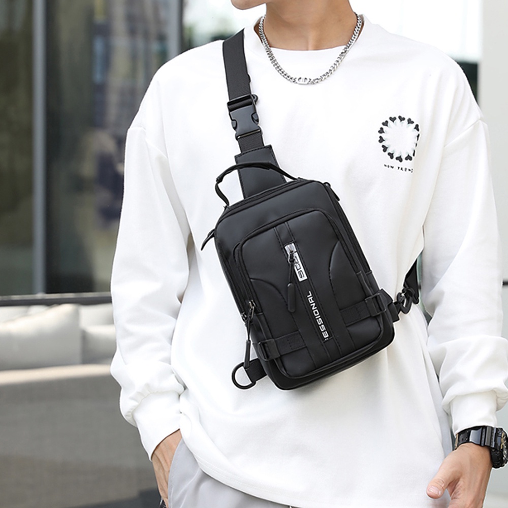 Túi Đeo Chéo Nam Mùa Hè Đa Năng Cổ Đeo Vai Túi 2023 Trẻ Trung Sôi Động