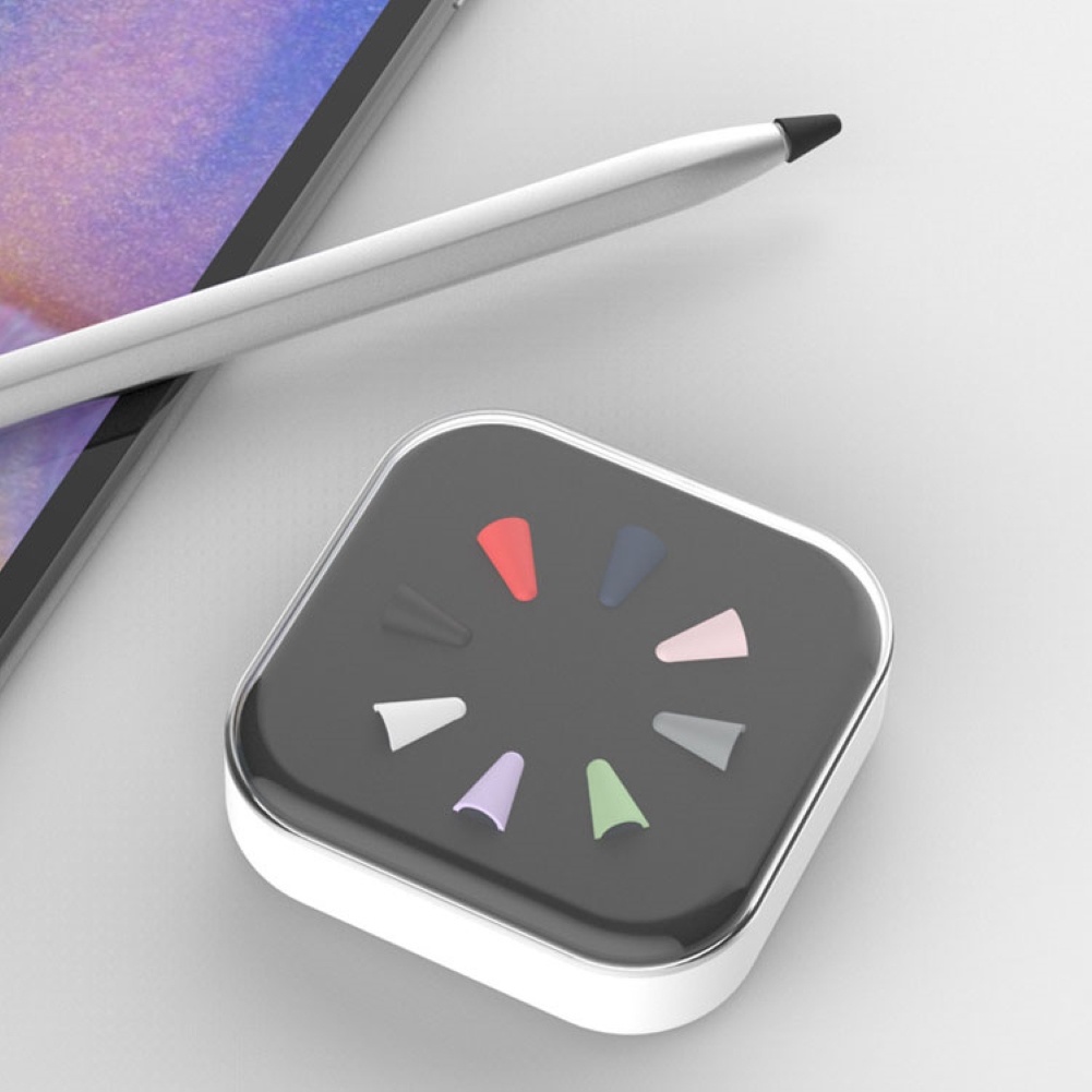 Bộ 8 Vỏ Bảo Vệ Bút Cảm Ứng Chống Mòn In Họa Tiết Hoa Hướng Dương Cho HUAWEI M-pencil