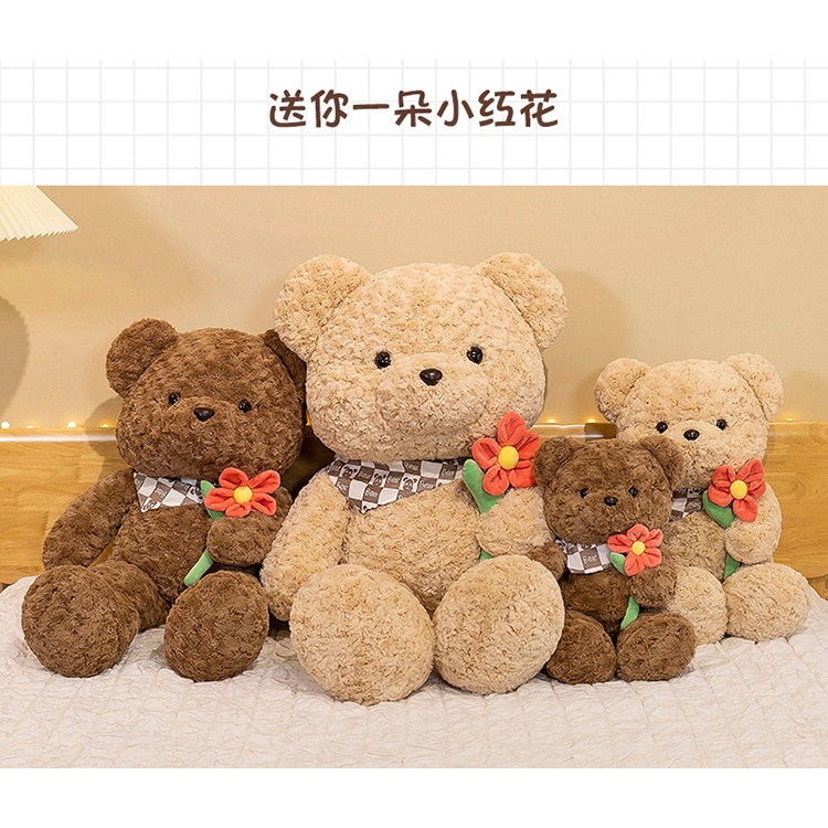 Gấu teddy nhồi bông dễ thương dùng làm quà tặng cho bạn gái - ảnh sản phẩm 9