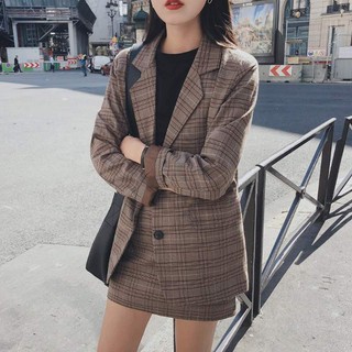 SÉT Áo Blazer + Chân váy (S13) –  HÀNG ORDER