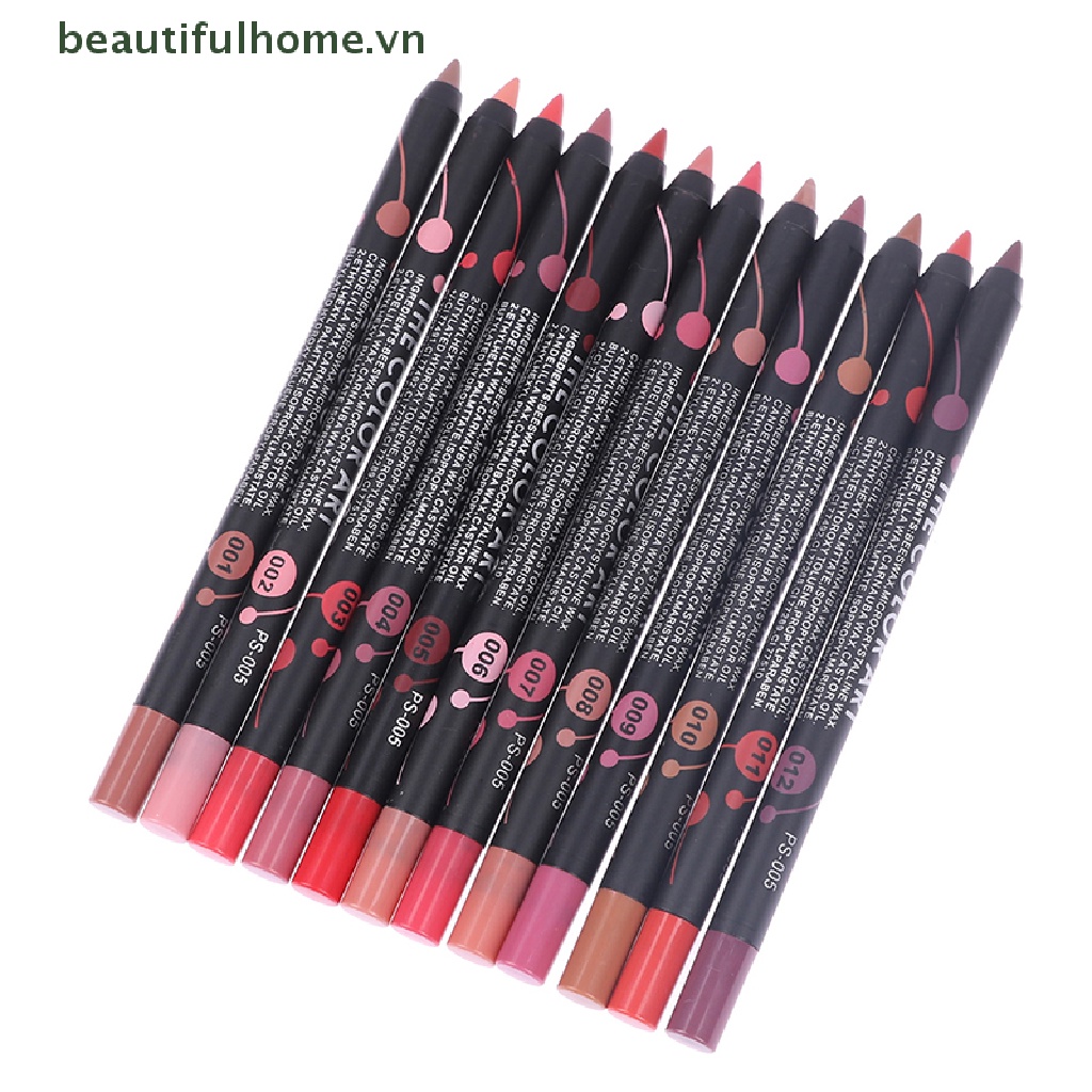 1 Cây Bút Kẻ Viền Môi Chống Thấm Nước Trang Điểm Lâu Trôi Dành Cho Nữ
