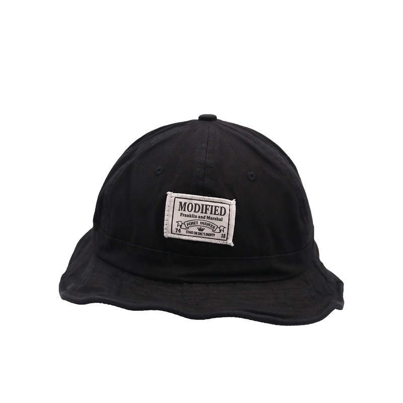 HMH®Mũ lưỡi trai Hàn Quốc mềm mại đơn giản mũ che nắng tag vuông chữ hiện đại mới